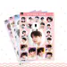ستيكرات BTS — إصدار "J-HOPE" — لاصق قابل للإزالة بلطف — BTS Limited Edition