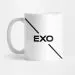 كوب معزول Exo — إصدار "EXO" — Exo White Edition