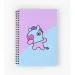 Bt21 K pop Notebook — Red Exclusive Ver.