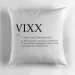 وسادة ديكور Vixx — إصدار "مخدة vixx" — Vixx Limited Edition