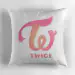 Twice Throw Pillow — Black Deluxe Ver.