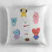 وسادة ديكور Bt21 — إصدار "BT21" — Bt21 Limited Edition