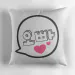 Kpop Plush Pillow Signature — Beige Classic Ver.