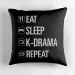 Kpop Plush Pillow Signature — Purple Premium Ver.