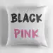 Black Pink Throw Pillow BlackPink — Pink Limited Ver.