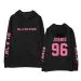 هودي سحاب Black Pink — إصدار "Signature" — Black Pink Black Hoodie