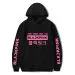هودي أوفرسايز Black Pink — إصدار "Signature" — Black Pink Black Hoodie