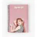 Black Pink K pop Notebook Signature — White Edition