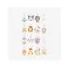 STRAY KIDS SKZOO X SANRIO CHARACTERS SECRET FLOCKED FIGURE KEYRING (CHEER UP Ver.)