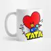 مج كيبوب Bt21 — إصدار "TATA" — Bt21 Black Edition