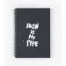 دفتر حلزوني Ikon — إصدار "IKON" — Ikon Limited Edition