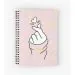 دفتر حلزوني Kpop — إصدار "Signature" — Kpop Limited Edition