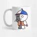 كوب سفر Bt21 — إصدار "VAN" — Bt21 Black Edition