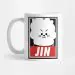 مج كيبوب Bt21 — إصدار "JIN" — Bt21 Black Edition