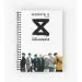 دفتر حلزوني Monsta X — إصدار "MONSTA" — Monsta X Limited Edition