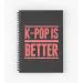 دفتر ملاحظات Kpop — إصدار "Signature" — Kpop Limited Edition