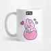 كوب سفر Bt21 — إصدار "COOKY & VAN" — Bt21 Black Edition