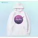 هودي بولوفر Aespa — إصدار "Aespa" — Aespa White Hoodie