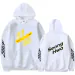 هودي بولوفر Ateez — إصدار "Treasure" — Ateez White Hoodie