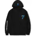 هودي يونيسكس Bts — إصدار "BTS" — Bts Black Hoodie