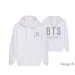 هودي أوفرسايز Bts — إصدار "BTS" — Bts Black Hoodie