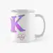 Apink K pop Mug Look Abstract — Navy Premium Ver.