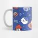 مج كيبوب Bt21 — إصدار "Minimal Logo" — Bt21 Black Edition