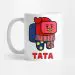 كوب حراري Bt21 — إصدار "Retro Type" — Bt21 Limited Edition