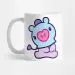 كوب معزول Bt21 — إصدار "Street Style" — Bt21 Black Edition