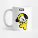 كوب سفر Bt21 — إصدار "Gradient" — Bt21 Black Edition