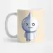 كوب معزول Bt21 — إصدار "BT21 CUTE VAN" — Bt21 Black Edition