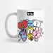 Bt21 Travel Mug Minimal Logo — Purple Limited Ver.