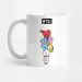 Bt21 K pop Mug Signature Logo — Blue Exclusive Ver.