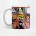 Bt21 K pop Mug Signature Logo — Green Casual Ver.