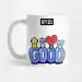 مج كيبوب Bt21 — إصدار "GOOD" — Bt21 Black Edition