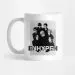 Enhypen K pop Mug Neon Script — Silver Exclusive Ver.