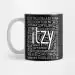 كوب سفر Itzy — إصدار "Typography Artwork" — Itzy Summer Edition
