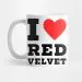 كوب معزول Red Velvet — إصدار "Minimal Logo" — Red Velvet Black Edition