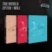 البوم اصلي النسخة العشوائية ATEEZ THE WORLD EPFIN WILL A VER DIARY VER Z VER