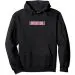 Black Pink Oversized Hoodie LOVESICK GIRLS — Purple Edition