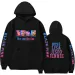 هودي بولوفر Black Pink — إصدار "How" — Black Pink White Hoodie