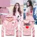 Gfriend Zip Hoodie — Pink Casual Ver.