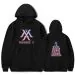 هودي Monsta X — إصدار "Monsta" — Monsta X Black Hoodie