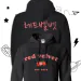 Red Velvet Oversized Hoodie EST — White Edition