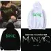 هودي يونيسكس Stray Kids — إصدار "MANIAC" — Stray Kids Black Hoodie