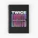 دفتر حلزوني Twice — إصدار "LIGHTS" — Twice Limited Edition