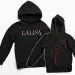 هودي يونيسكس Black Pink — إصدار "LALISA" — Black Pink Black Hoodie