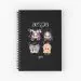 Aespa K pop Notebook Savage Chibi — Green Edition
