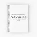 Aespa Spiral Notebook Savage — Blue Exclusive Ver.
