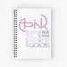 دفتر ملاحظات Apink — إصدار "Collage" • ورق مربعات — Apink Limited Edition